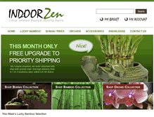 Tablet Screenshot of indoorzen.com